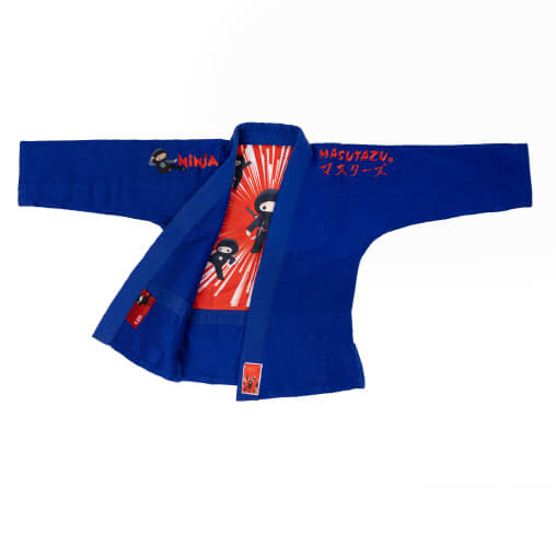 Náhled: Kimono MASUTAZU NINJA - 350 g - modrá