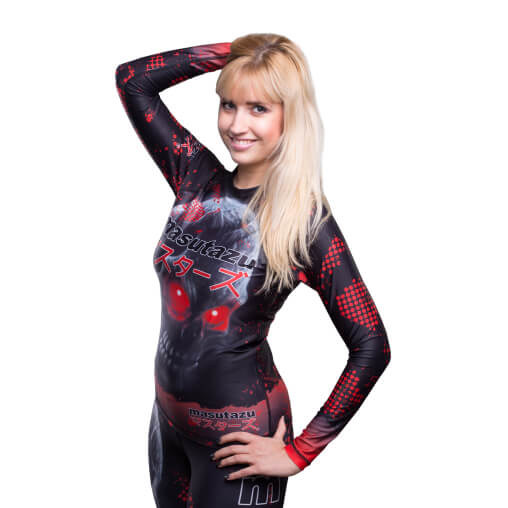 Náhled: Rashguard MASUTAZU ALIEN - červený